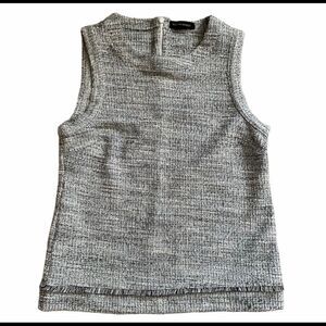 Banana Republic Tweed Tank Top with Fringe